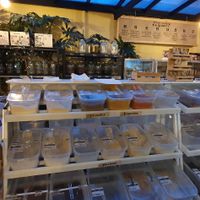 Bulk food section at Herbívoro -  Av. Suba in Bogota