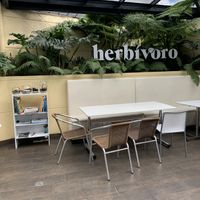 Tasteful decoration at Herbívoro -  Av. Suba in Bogota