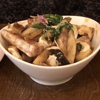 Poutine. Try it!! at Live Organic Food in Toronto