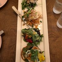 Raw platter at Live Organic Food in Toronto