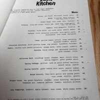 It was hard for me to figure out this menu   at Dust Kitchen in Gdansk