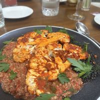 Cauliflower steak  at Elaine's  in Alexandria