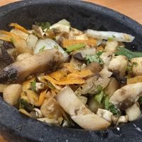 Hungos (mushrooms) salsa - delicious at Tres Amigos in Cheyenne