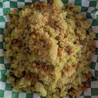 Pohe at Foodie Mumbhaiya in Portland