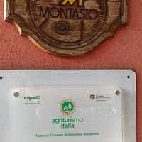 Signs at Fattoria I Canarini in Fossalta Di Piave