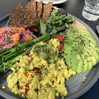 Vegan breakfast   at Social Brew - Kultorvet in Copenhagen