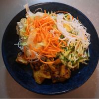 Plant Based Lemongrass Chilli Chicken at Roll'd in Mandurah