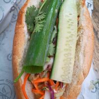Tofu Banh Mi at Roll'd in Mandurah