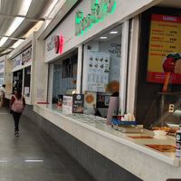 It's the one with the green writing at La Buena Tierra Antara in Ciudad De México