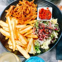 ‘Calamari’  at Villa Vegana in Mallorca