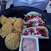 Tacos picantes at Villa Vegana in Mallorca