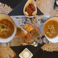 Spanish night: starters at Villa Vegana in Mallorca