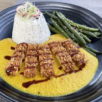 Katsu Curry  at Villa Vegana in Mallorca
