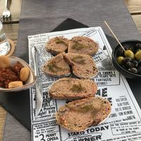 Bread plate  at Villa Vegana in Mallorca