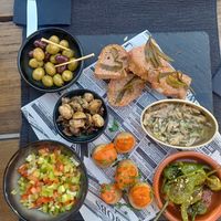 Tapas veganas at Villa Vegana in Mallorca