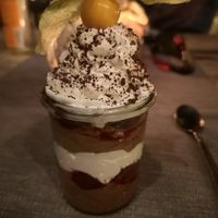 Blackforest dessert at Villa Vegana in Mallorca