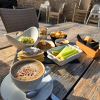 Breakfast at Villa Vegana in Mallorca