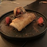 Chimichanga dessert   at Villa Vegana in Mallorca