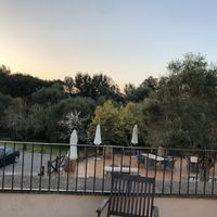 View of the outdoor dining area from the terrace.
Beautiful place and surroundings, a peaceful resort, caring hosts and awesome food... what's not to like?!! at Villa Vegana in Mallorca