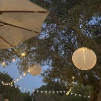 Den hyggelige gårdhave at Villa Vegana in Mallorca