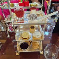 Sweet selection at The Colonnades at the Signet Library in Edinburgh