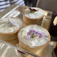 Apple tarts   at The Colonnades at the Signet Library in Edinburgh