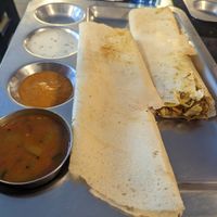 Gobi Chettinad Dosa at Udupi Palace in Berkeley