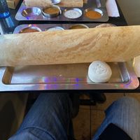 Plain dosa  at Udupi Palace in Berkeley