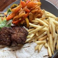 Vegan kebab   at The Greyhound Inn in Maryland