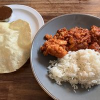 Curry  at The Greyhound Inn in Maryland