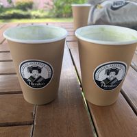 Matcha latte with oat milk at Himiko Matcha Cafe  in Nairobi