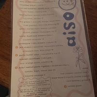   at aíso in San Francisco