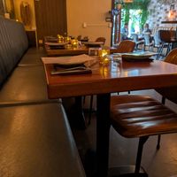 Dining area at aíso in San Francisco