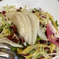 Poached pear salad  at Equinox Restaurant in Washington