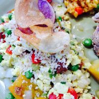 Vegan brunch: tofu scramble made to order! Plenty more delicious choices! at Equinox Restaurant in Washington