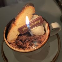 Cappuccino Panna Cotta  at Equinox Restaurant in Washington