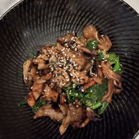 Hen of the Woods Mushrooms   at Equinox Restaurant in Washington