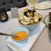 Crispy Roman-Style Artichokes   at Equinox Restaurant in Washington