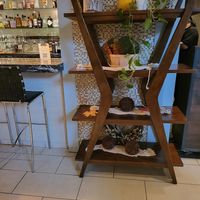 Contemporary decor at Equinox Restaurant in Washington