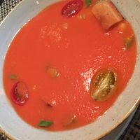 gazpacho  at Equinox Restaurant in Washington