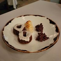 Various desserts at Equinox Restaurant in Washington