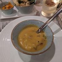 Chowder soup at Equinox Restaurant in Washington