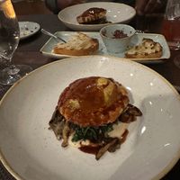 Chantrelle and trumpet mushrooms Wellington at Equinox Restaurant in Washington