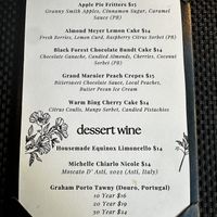   at Equinox Restaurant in Washington