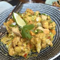 Cauliflower curryy  at Equinox Restaurant in Washington