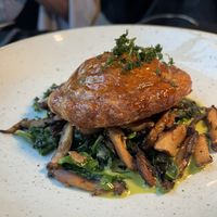 Chanterelle & Trumpet Mushroom Wellington  at Equinox Restaurant in Washington