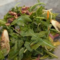 Arugula and radicchio salas at Equinox Restaurant in Washington