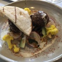 Falafel at Equinox Restaurant in Washington