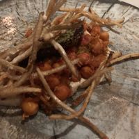 Ate some... beet steak frites with baba ganoush... balance beet nicely.  at Equinox Restaurant in Washington