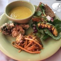 Vegan Sunday brunch at Equinox Restaurant in Washington